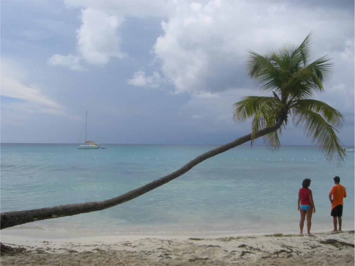 Am Strand von Saona